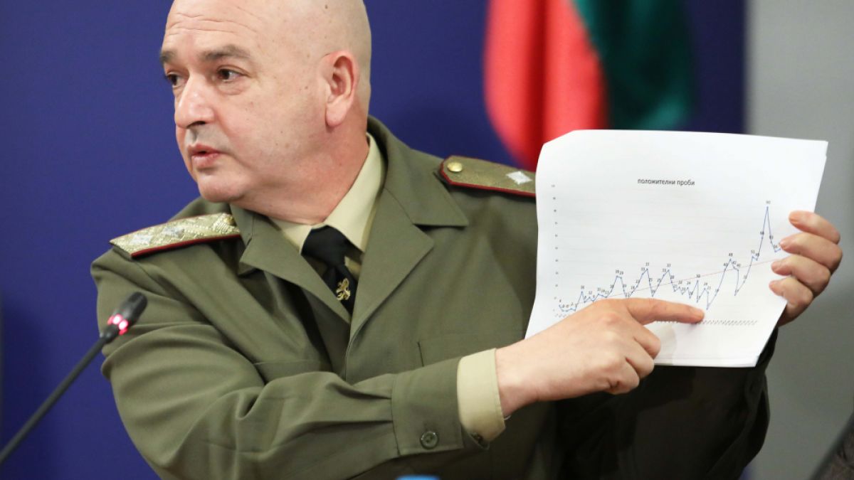 Ген. Мутафчийски показа плашещи графики за заспали и събудени области с COVID-19 у нас БЛИЦ TV 