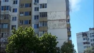 Сериозен пожар гори във Варна СНИМКИ