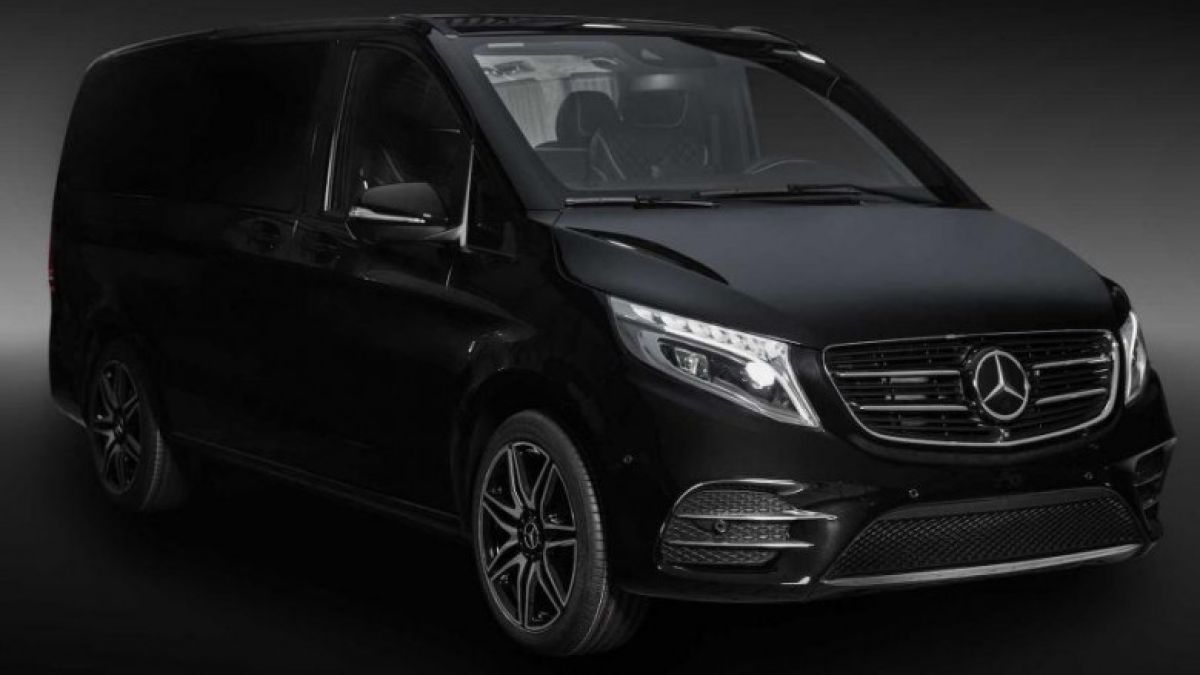VIP -ван Mercedes-Benz, украсен с кожа от Bentley СНИМКИ 