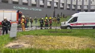 Огнен ад с жертви в отделение с болни от COVID-19 ВИДЕО 