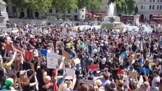 И Лондон се вдигна на протест срещу смъртта на Джордж Флойд