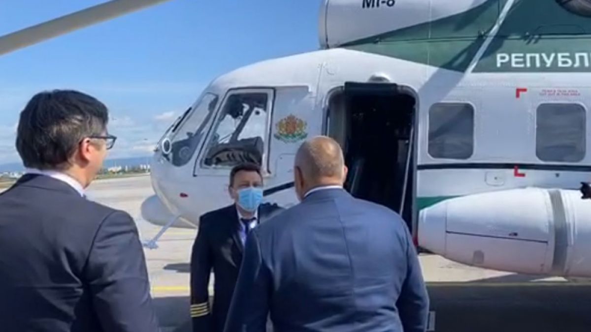 Борисов качи Вучич на хеликоптер и... ВИДЕО