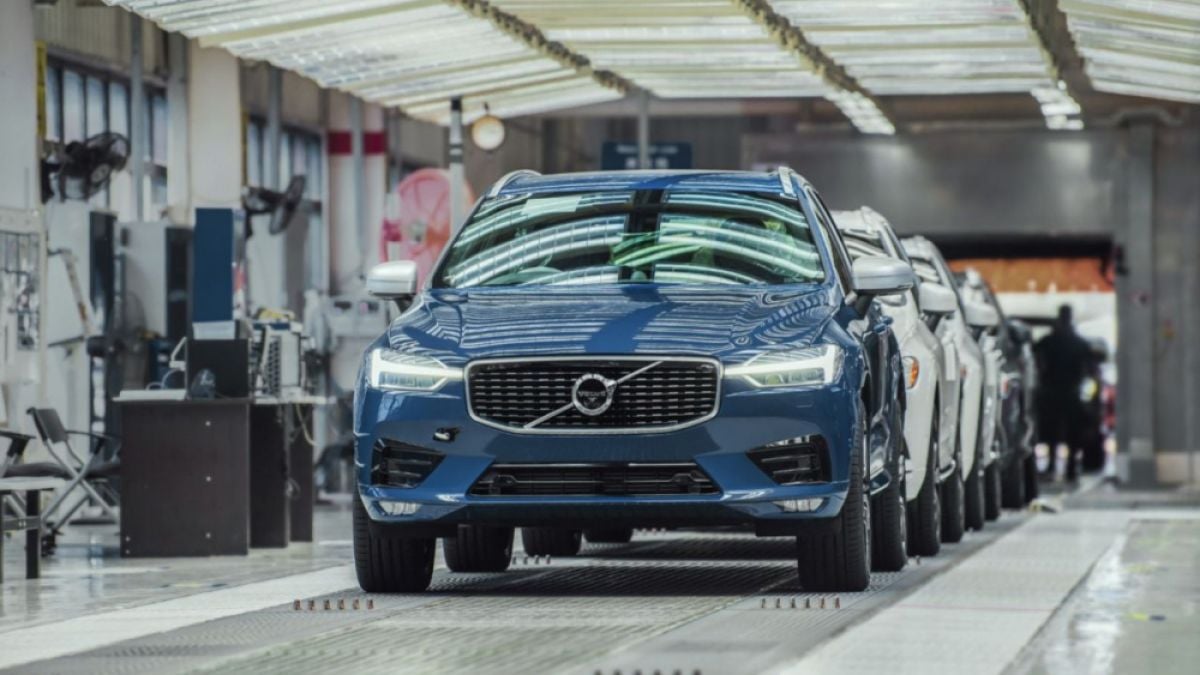 Заводът на Volvo Cars в Чънду, Западен Китай, се захранва от 100% възобновяема електроенергия