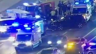 Пиян актьор устрои тежка катастрофа в центъра на Москва ВИДЕО