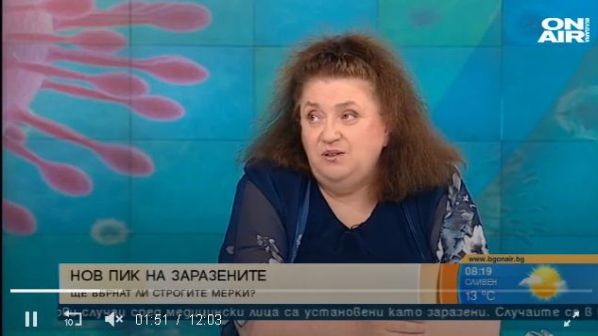 Проф. Александрова: Притеснява ме не вирусът, а реакцията на хората