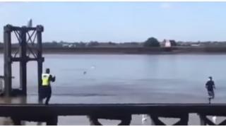 Полицейско преследване приключи с неочакван край ВИДЕО
