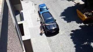 Брутален вандализъм в центъра на Пловдив ВИДЕО 