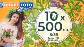 Отгатнете 6 числа и грабнете джакпот над  4 милиона лева! 