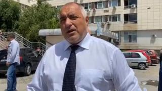 Борисов вече е в болницата в Благоевград при пострадалите работници в тунела "Железница" ВИДЕО