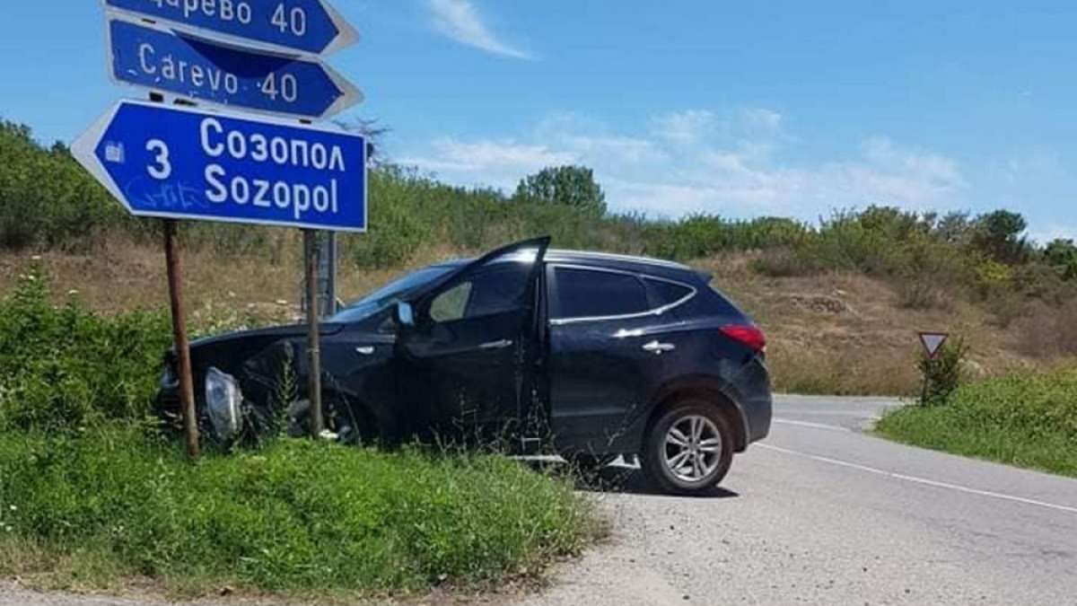 Бившият кмет на Созопол Панайот Рейзи катастрофира СНИМКИ