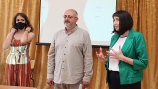 Слава Иванова връчи наградата „Анастас Стайков“ на пловдивски ученици
