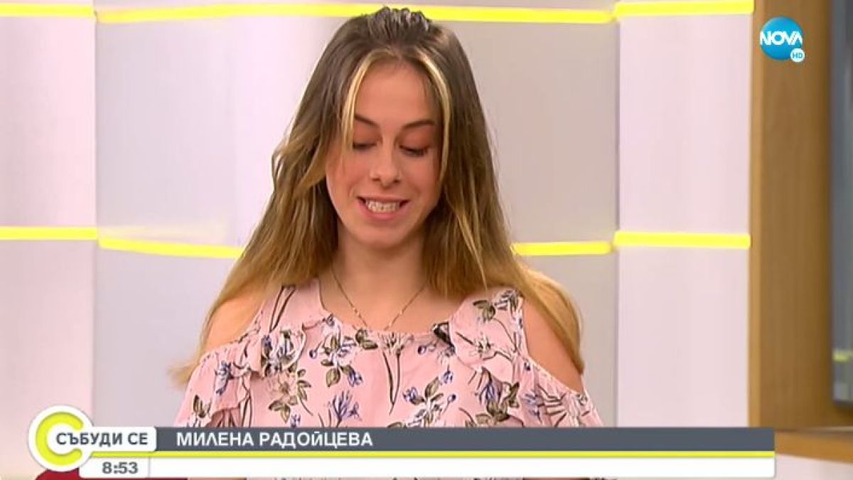 Гордост: Милена от София в класация на децата, които могат да променят света ВИДЕО