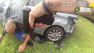 Бясно преследване по магистрала между наркомани и смела полицайка ВИДЕО