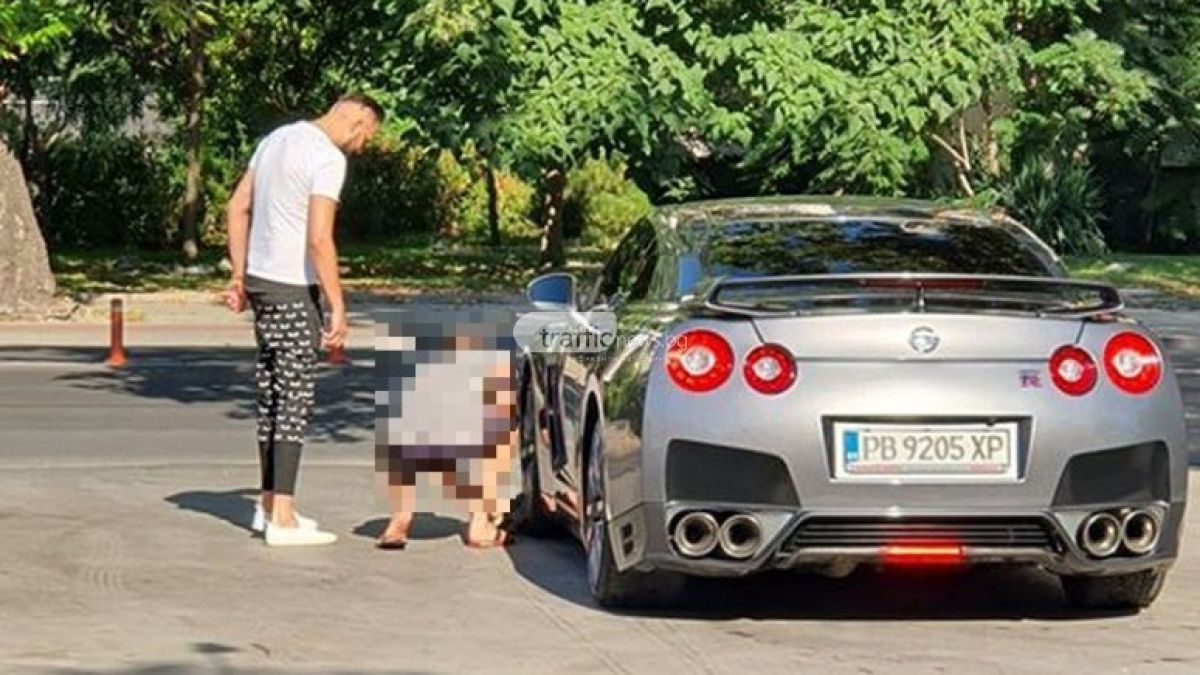 Любимият внук на Цар Киро вършил куп безумия с лъскавата си кола, преди да бъде закопчан 
