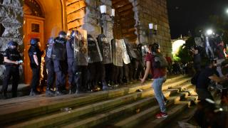 Двама задържани след протеста снощи, в тях откриха....