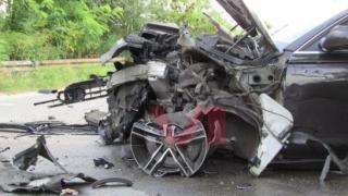 Жесток челен удар на отсечката на смъртта Русе-Бяла, линейки хвърчат с... ВИДЕО 