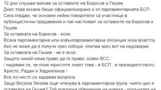 Атанасова: Гешев погна човека, поръчал убийството на съпруга на Лечева, а тя...