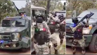 ВИДЕО със спецчастите на наркокартел ужаси мрежата