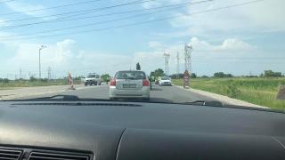 Тежка катастрофа край Пловдив, военни се включиха да помагат