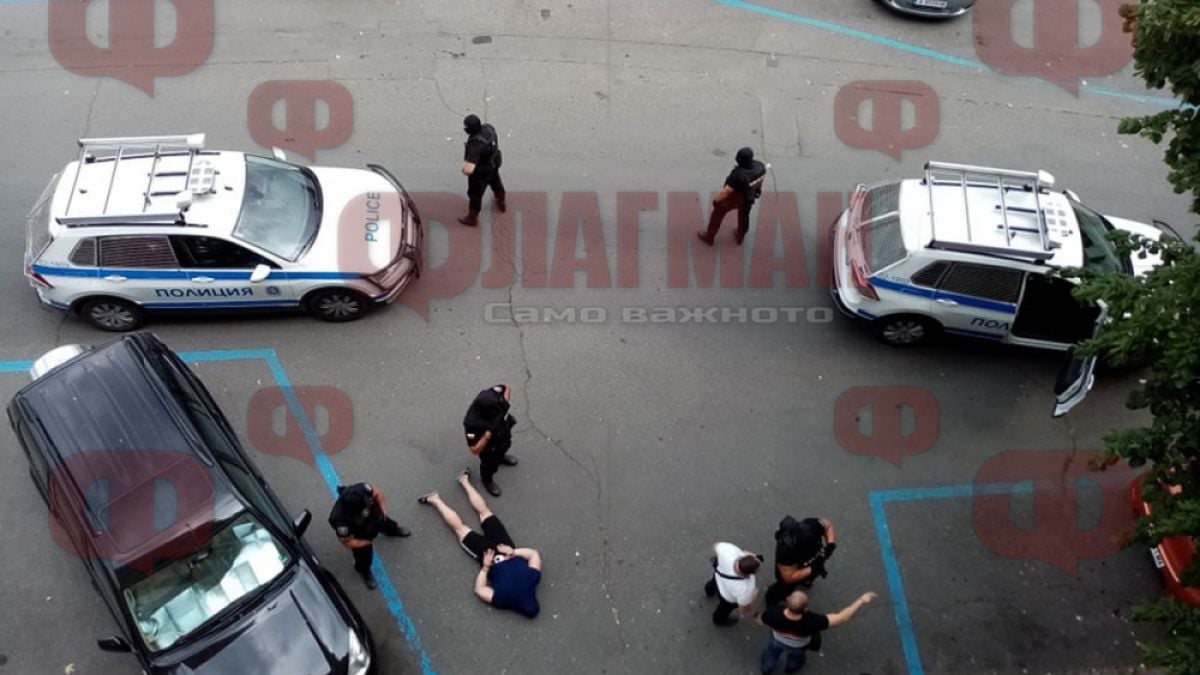 Зрелищна спецакция в Бургас, тръшнаха мъж по очи СНИМКА