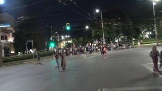 Напрежение пред СУ, протестиращи блокираха... СНИМКИ