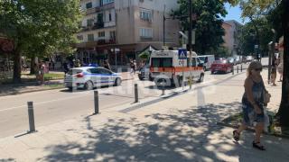 Мерцедес помете момиченце на пешеходна пътека във Враца СНИМКИ 