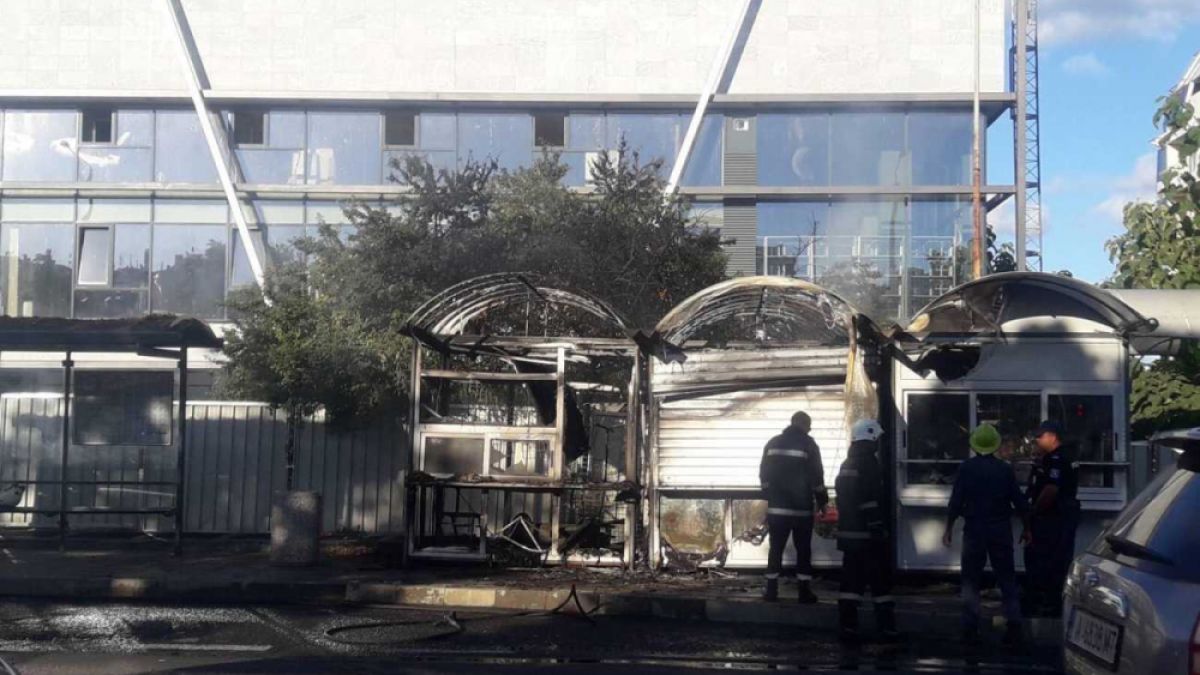 Огнен ад на пъпа на Бургас