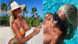 Карлеуша премина границата: Снима се топлес в Турция СНИМКИ 18+