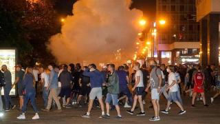 Втора вечер на протести в Беларус ВИДЕО