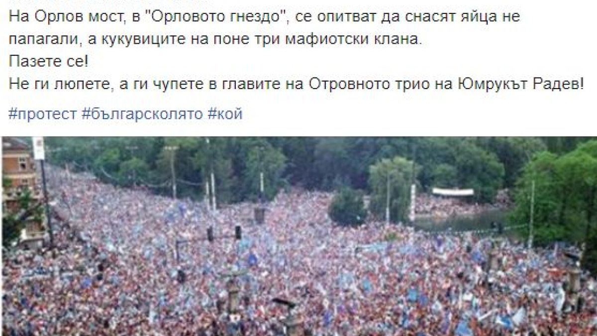 Евгени Михайлов: Протестите ще се провалят! Три мафиотски клана ги клатят!