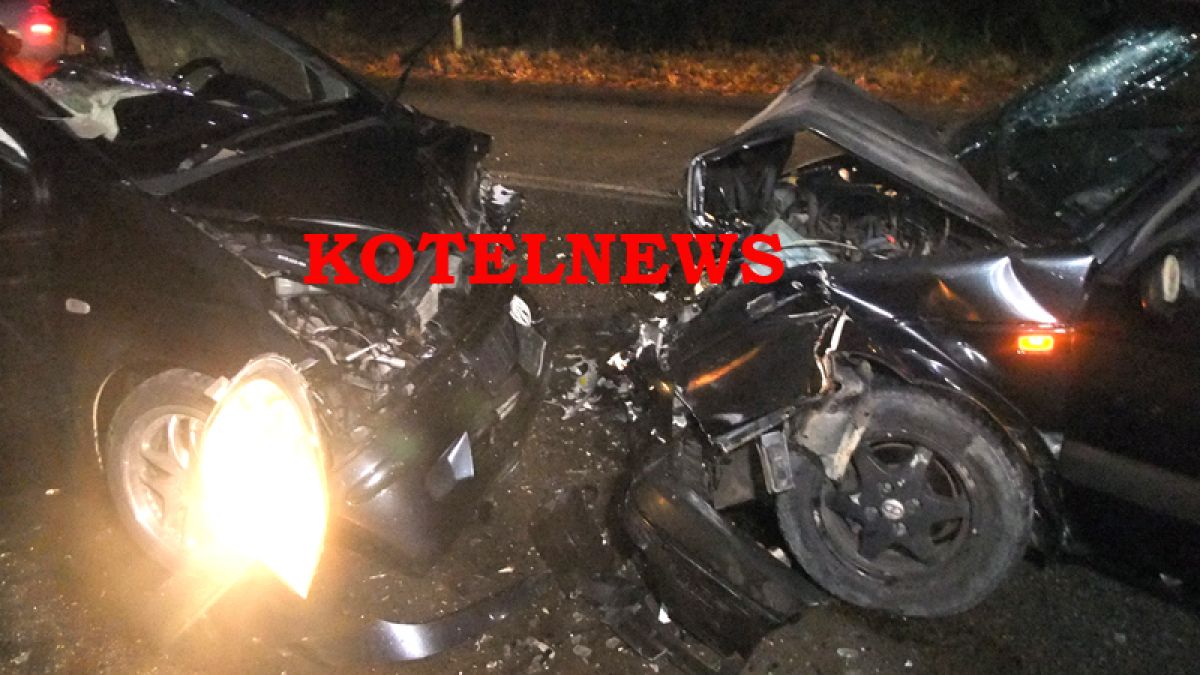 Невиждан ад заради пиян! Само ламарини останаха след челен сблъсък край Котел ВИДЕО