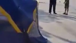 Уникално ВИДЕО в БЛИЦ от разчистването на блокадата пред СУ! СНИМКИ