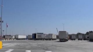 Обрат с опашките от тирове по границата с Турция ВИДЕО