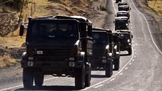 Турски и руски военнослужещи проведоха съвместно учение в Сирия