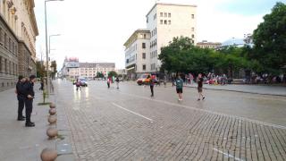 Вяло присъствие на 62-рия ден на протестите в София СНИМКИ