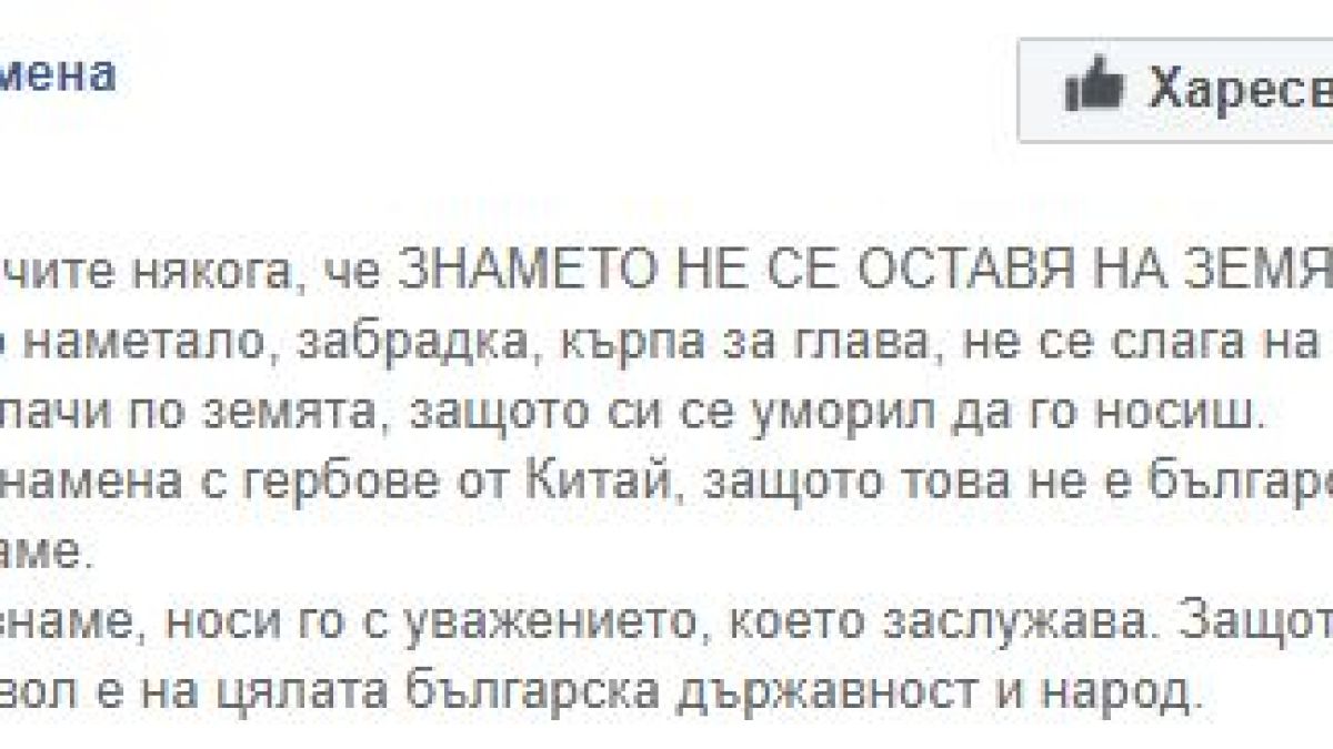 Грозна гавра с българското знаме на протеста взриви мрежата!