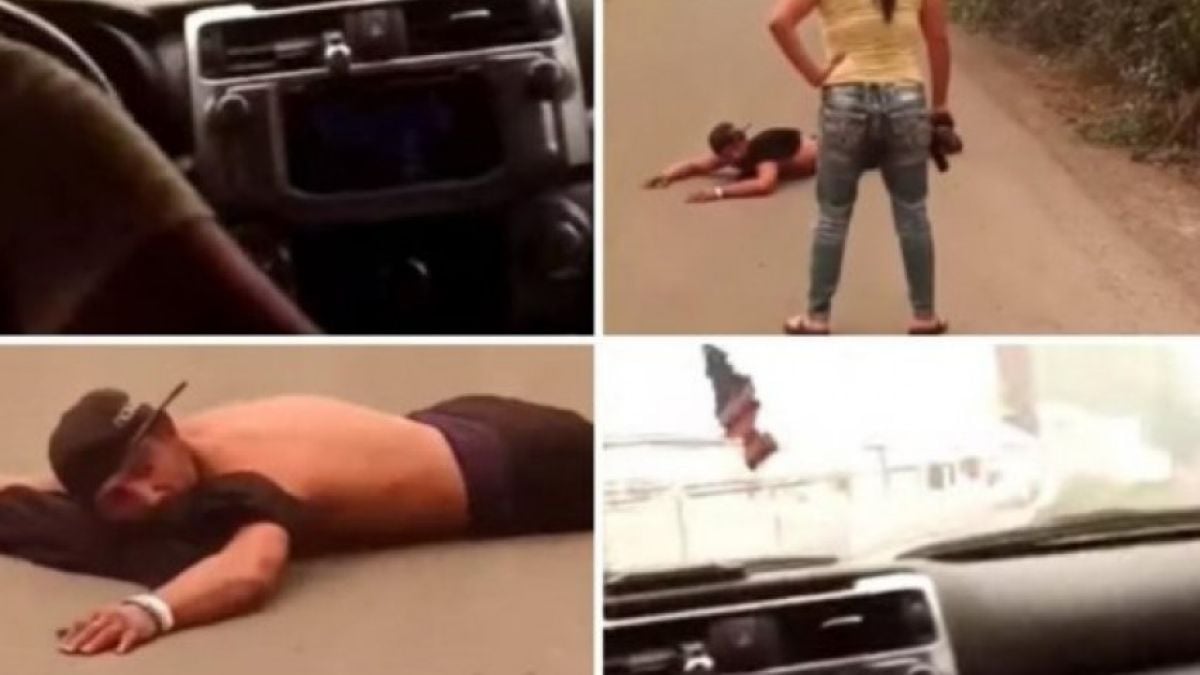 Пироман нямаше шанс! Жена го откри в имота си, взе пистолет и... ВИДЕО