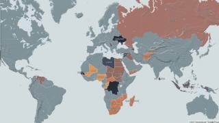 КАРТА разкрива къде са руските наемници по света