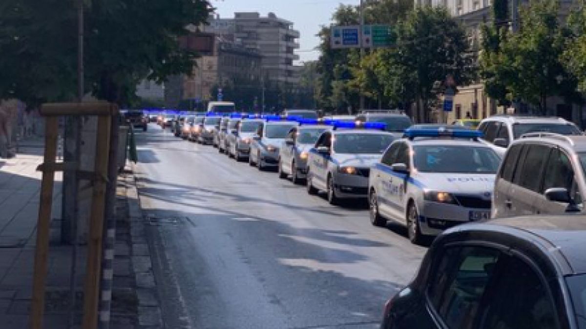 Столицата гъмжи от полиция, готвят се за "Велико народно въстание 3" СНИМКИ
