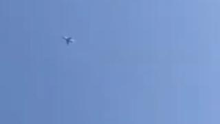Извънредна ситуация с "Фалкон" в небето над Бургас ВИДЕО