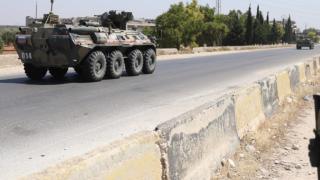 Руски конвой се вряза в американска бариера в Сирия