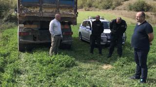 Спецакция на полиция и жандармерия край Петрич под зоркия поглед на министър... СНИМКИ 