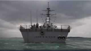 Американски разрушител наруши морските граници на Китай
