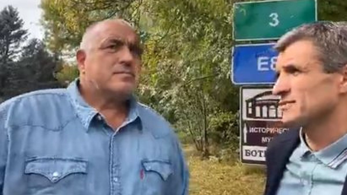 Борисов е в Ботевград, ето с кого се срещна ВИДЕО
