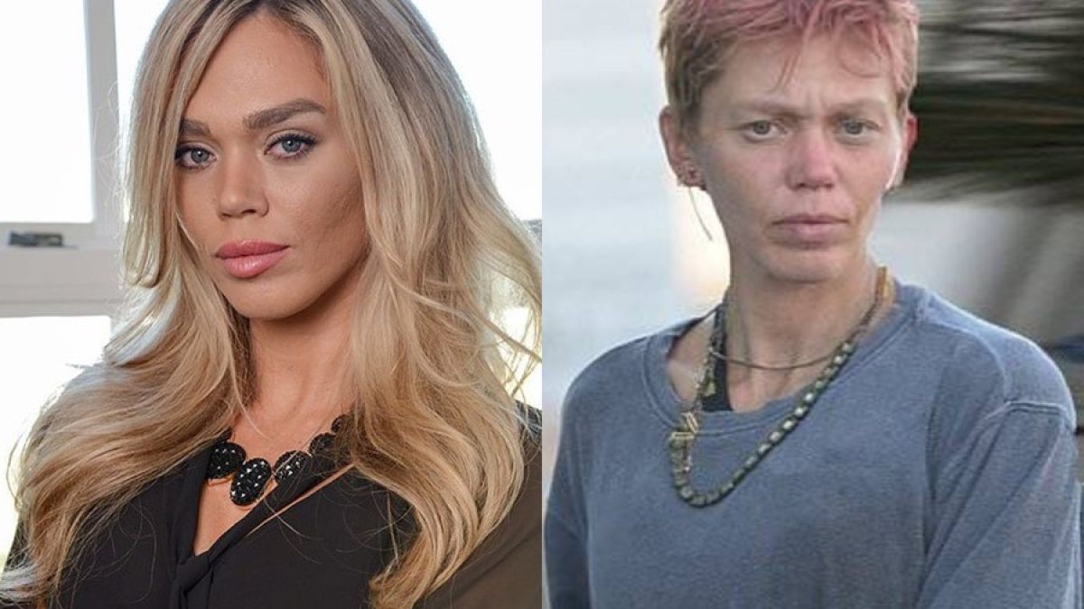 Звездна моделка удари дъното заради нерви и наркотици, рови по кофите за храна СНИМКИ 