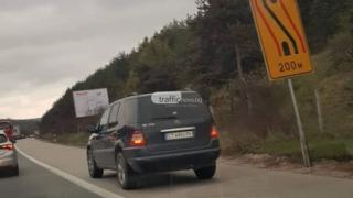 Пловдивски шофьор въртя тарикатски номера на "Тракия" и съжали жестоко 