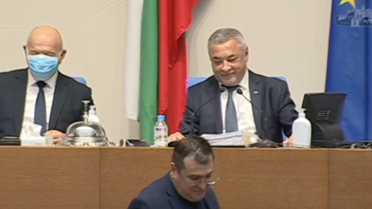 Гаф в парламента изби рибата, депутатите се заливат от смях