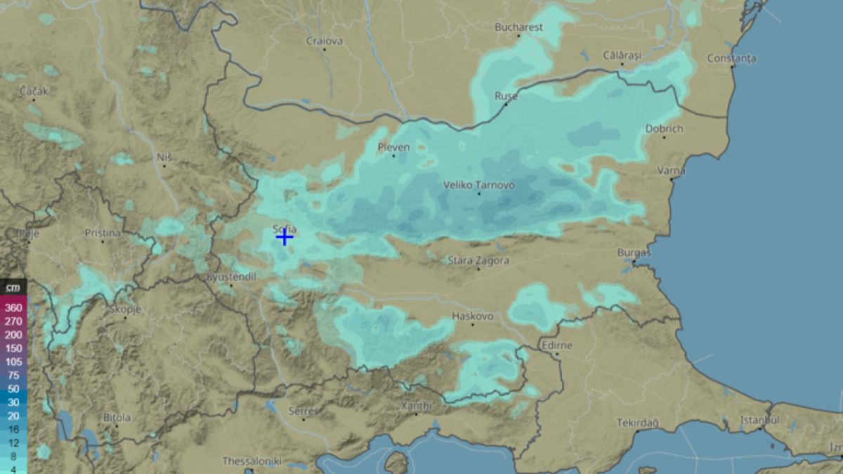 Meteo Balkans с прогноза за началото на декември, ето кога идват студът и снегът  КАРТИ