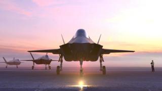 Заснеха как изтребител F-35 хвърля ядрена бомба ВИДЕО