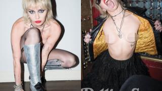 Невиждано дръзка: Майли Сайръс цъфна гола за корица на списание СНИМКИ 18+